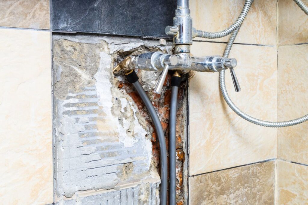 Water Drainage in house in Calgary 
