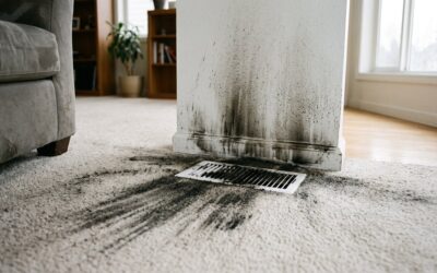 Furnace Puff Back: How to Handle Soot Damage in Calgary Homes